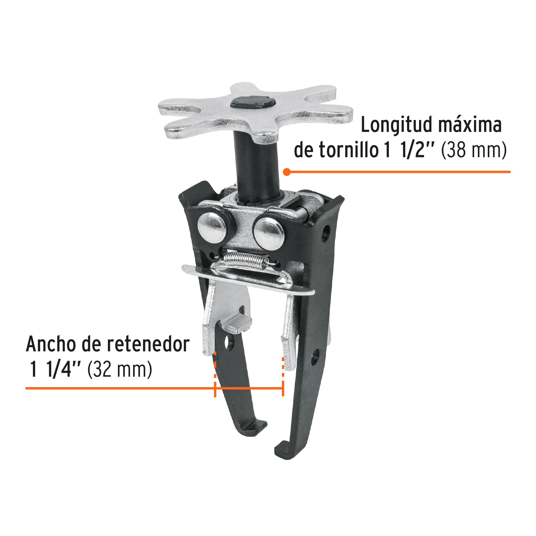 Compresor de Resortes de Válvulas sin Retirar la Cabeza del Motor, Truper Ref 14524