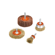 Juego de Gratas para Taladro 4 Piezas para Metal y Madera Truper Ref 11577