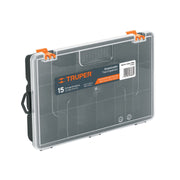 ORGANIZADOR DE 11” CON 15 COMPARTIMENTOS, TRUPER REF 19896