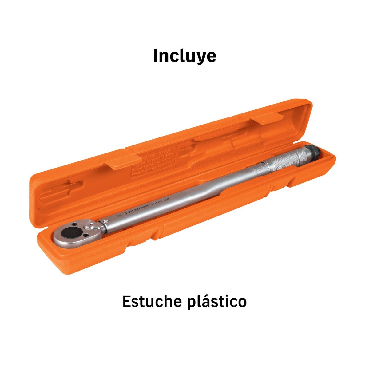 TORQUÍMETRO DE TRUENO 1/2" 20–150 LB FT / 27–203 NM, TRUPER REF 13568
