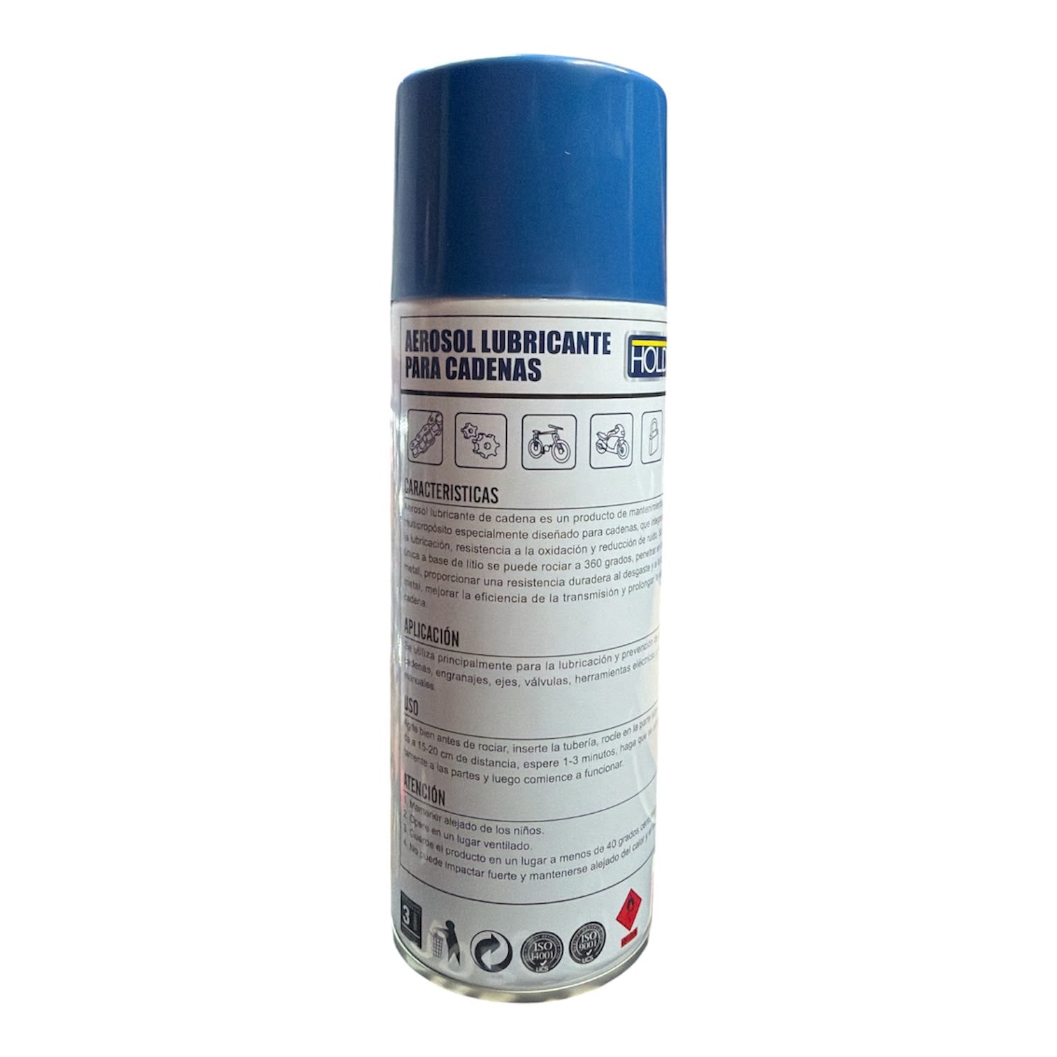 LUBRICANTE PARA CADENAS EN AEROSOL HOLD IT DE 400 ML (11 OZ)